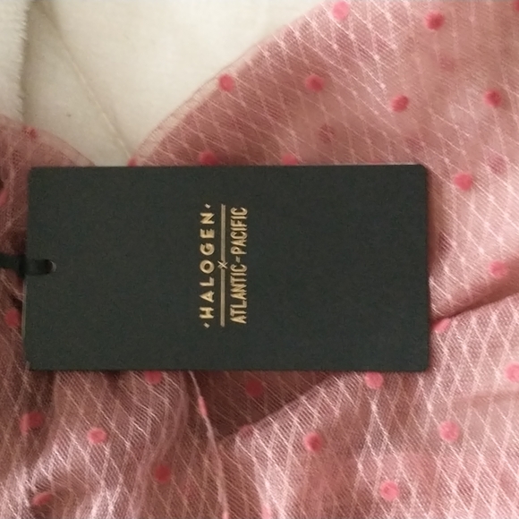 NWT Halogen x Atlantic-Pacific tiered dress size M - Picture 3 of 3